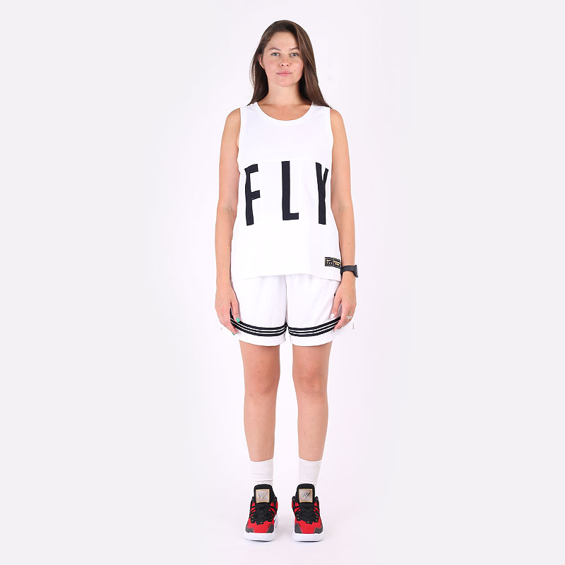 женская белая майка Nike Dri-FIT Swoosh Fly Women's Basketball Jersey DC7907-100 - цена, описание, фото 5